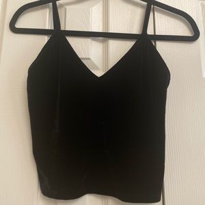 John Galt/Brandy velvet tank